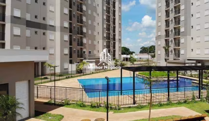 Apartamento 45m² à venda, 2 Dormitórios (Quartos), 1 banheiro no Condomínio Terras Altas - Bairro Pompéia, Piracicaba, SP