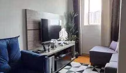 Apartamento à venda com 2 dormitórios no Condomínio Parque Residencial Vitória Regia em Campinas/SP.