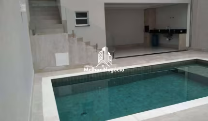 Casa à venda com 3 dormitórios, sendo 1 suíte master, no Residencial Parque da Fazenda, em Campinas/SP.