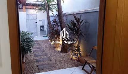 Linda! Casa 120m² de construção, à venda, 3 Dormitórios (Quartos), 2 banheiro Jardim Oriente, Piracicaba, SP