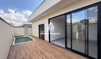 Casa com 03 dormitórios (03 suíte) à venda no Residencial Royal Garden em Paulínia - SP