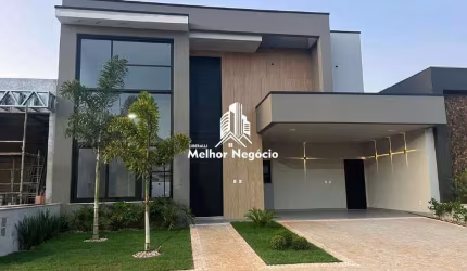 Casa à venda com 03 quartos (3 suítes), no Condomínio Residencial Royal Garden em Paulínia/SP