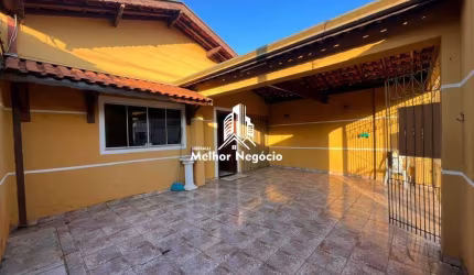 Casa 104m² de construção, à venda, 3 Dormitórios (Quartos), 2 banheiros Parque 1 de Maio- Piracicaba, SP