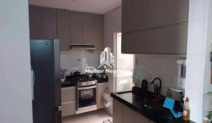 Apartamento à venda no Condomínio Parque dos Alpes – Bairro Jardim da Colina Verde, Limeira, SP Apartamento térreo com 2 dormitórios, 1 banheiro e 1 v