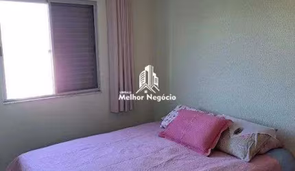 Apartamento à venda no Condomínio Residencial Souza Queiroz – Bairro Souza Queiroz, Campinas, SP Apartamento com 2 dormitórios, 1 banheiro e 1 vaga de