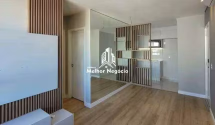 Apartamento à venda no Condomínio Quintas Sapucaia, no bairro Jardim São Bento, em Hortolândia, SP. Apartamento com 2 dormitórios, sendo 1 suíte, e 2