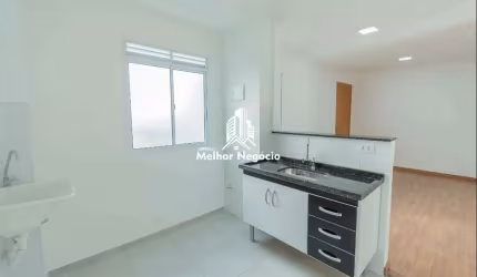 Apartamento à venda no Condomínio Canto dos Bem-te-vis – Bairro Parque dos Cantos, Campinas, SP Apartamento com 2 dormitórios, 1 banheiro e 1 vaga de
