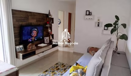 Apartamento 56m² à venda, 2 Dormitórios (Quartos), 1 banheiro -Condominio Engenho Resende - Vale do Sol, Piracicaba, SP