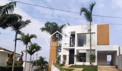Condomínio Arujá 5 - Espetacular casa à venda com 4 suítes no condomínio Arujá 5!