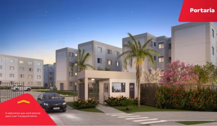 Apartamento na planta 2 quartos