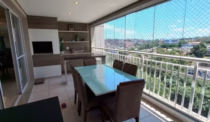 Belíssimo apto com 3 suítes, 2 vagas e lazer de clube, condomínio diferenciado