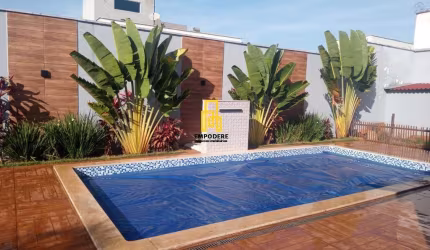 Casa para Venda em Uberlândia, Vida Nova, 4 dormitórios, 4 suítes, 6 banheiros, 3 vagas