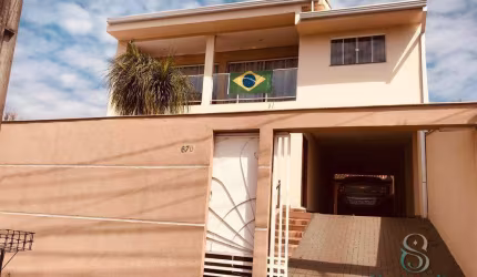Sobrado com 3 dormitórios à venda, 247 m² por R$ 690.000,00 - Jardim Tókio - Londrina/PR
