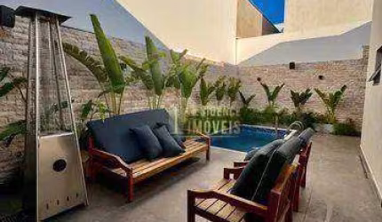 Linda Casa com 3 dormitórios à venda, 180 m² por R$ 1.590.000 - Condomínio Sunlake - Sorocaba/SP