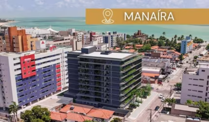 Lindo flat de 21,40 m² no bairro de Manaíra em João Pessoa /PB