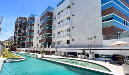 Apartamento pronto beira mar na Paraíba