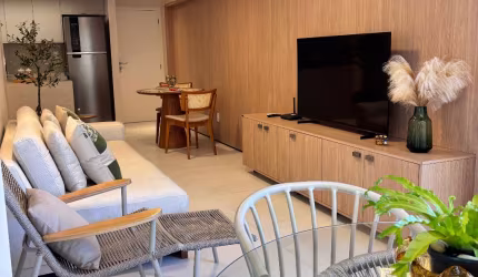 Apartamento mobiliado a beira mar em João Pessoa