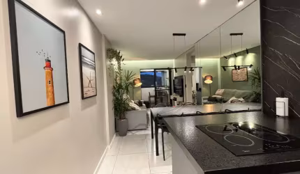 Apartamento Semimobiliado, decorado e climatizado pronto para morar!