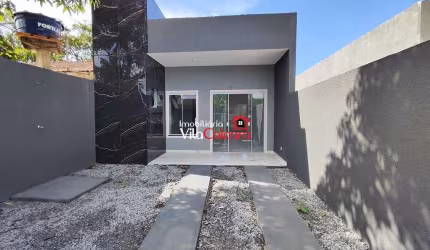 Casa nova com 2 quartos no Costa Azul em Matinhos