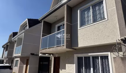 Casa em condomínio fechado com 3 quartos à venda na Rua Miguel Gaska, 171, Capão Raso, Curitiba, 145 m2 por R$ 649.000