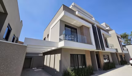Casa em condomínio fechado com 3 quartos à venda na Rua Pará, 221, Água Verde, Curitiba, 122 m2 por R$ 970.000