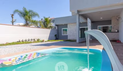Casa com 2 quartos à venda na Rua Simone, 39, Balneário Inajá, Matinhos, 98 m2 por R$ 990.000
