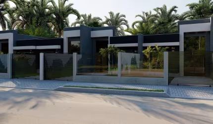 Casa com 2 quartos à venda na Rua Neil Armstrong, 20, Sertãozinho, Matinhos, 52 m2 por R$ 310.000