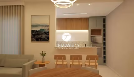 Apartamento à venda no Santa Clara em Varginha com 2 quartos, 1 banheiro e 1 vaga