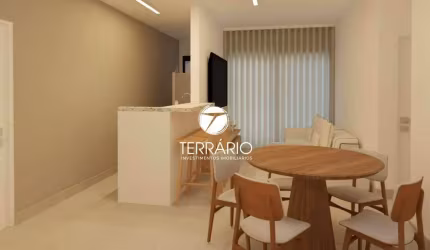 Apartamento à venda no Santa Clara em Varginha com 2 quartos, 1 banheiro e 1 vaga
