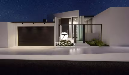 Casa à venda no Reserva Vila Paiva em Varginha com piscina, churrasqueira, 3 banheiros, 1 suíte e 2 vagas