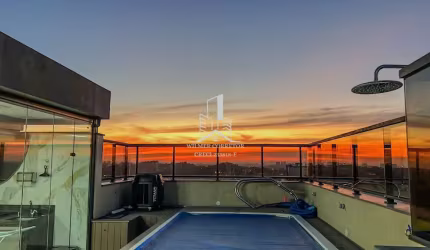 Realize o sonho de morar em uma magnífica Coberta Duplex no coração de Taboão da Serra
