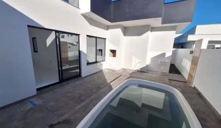 CASA UNIFAMILIAR 3 QUARTOS BELA VISTA PALHOÇA PISCINA CHURRASQUEIRA