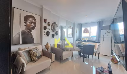 Lindo apartamento decorado de 1 quarto no Novo Mundo