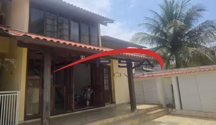 Casa de luxo em condomínio na Freguesia (Jacarepaguá) com 5 quartos e 320m² - Rio de Janeiro-RJ
