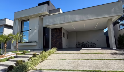 Casa térrea a venda no Condomínio EcoPark Bourbon em Caçapava - SP