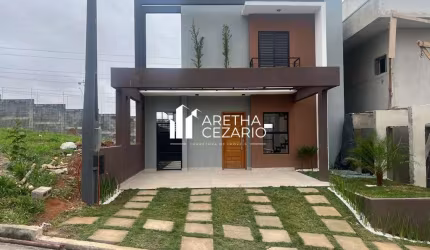 Sobrado com 03 dormitórios sendo uma suíte - 103m² - Condomínio Residencial Recanto Tropical - Taubaté - SP