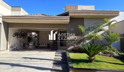 Casa Alto Padrão à venda, - 300,00m² por R$ 1.485.000 - Condomínio Ouro Ville - Taubaté - SP