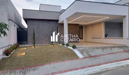 Casa Térrea com 02 dormitórios sendo uma suíte - 144m² - Condomínio Residencial Barão de Tremembé - Tremembé  - SP