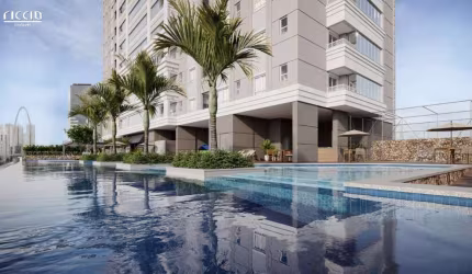 Apartamento à venda  Ed. Kingdom Towers West Planta de 91,36 m² Andar Medio 3 SUÍTES (1 americana) e 2 Vagas ao lado Shopping Colinas