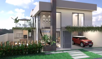 Casa novinha em condominio próximo a Embraer com 4 suites.