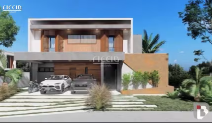 Cond. Colinas do Paratehy, 664 m² terreno e 349 m², 4 SUÍTES + Escritorio/Suíte - Compre sua casa na Planta e Pague Parcelado Direto ou com Banco