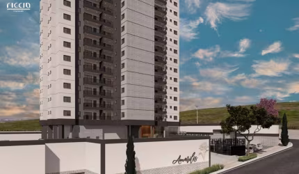 Lançamento - Apartamento de 66,14 m² - 2 Dorms 1 Suíte e 2 VAGAS - Entrada 15% mais 150 mensais e 5 Anuais - Direto com a construtora!
