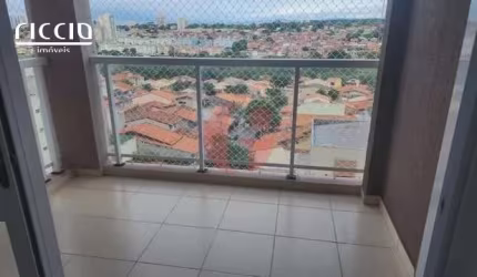 Excelente Apartamento de 2 quartos sendo um suíte, no Maxximo Resort, 75 m² ampla sala dois ambientes com sacada - CONTRA-PISO