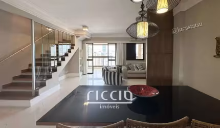Jd Aquarius, Cobertura Duplex, 4 suites e 4 vagas