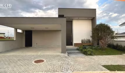 Casa térrea em condomínio fechado (Residencial Rudá )