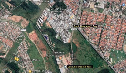 Ótima Área Comercial de 3.177 m² no Cond. Eldorado Comercial/Industrial em SJC