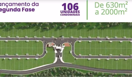 Terreno de 1.890,00 m² (Junção de 3 lotes) PLANO no Condomínio Industrial Multiplus II - Avalia Parcelamento Curto
