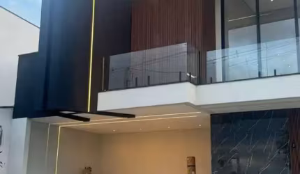 Linda casa nova 4 dormitórios 3 suítes Condominio Verana Sjc 2 vagas cobertas
