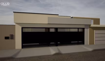 *Em construção* Casa terrea Jardim Satélite