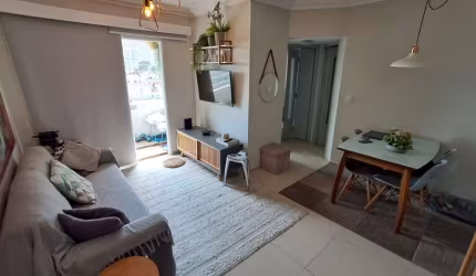 Apartamento 2 dormitórios 1 suíte 65 m² Vivendas do Apollo Vila Ema SJc
